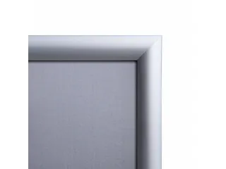 Kliklijst A3 Rechte Hoeken 25mm Zilver B1 Brandwerend - 2
