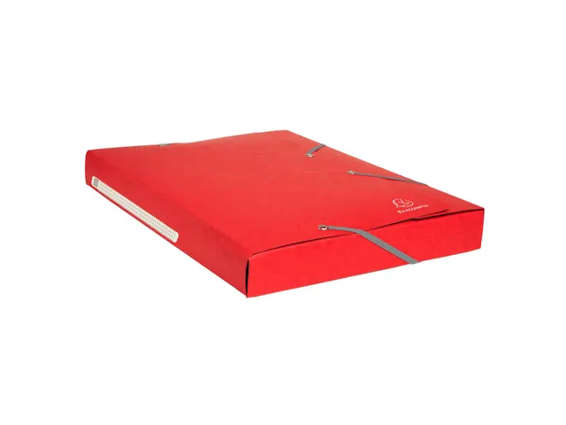 Elastomap A4 glanskarton 3 kleppen monobloc Assorti