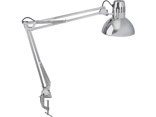 Bureaulamp MAUL Study met tafelklem chroom excl. LED lamp