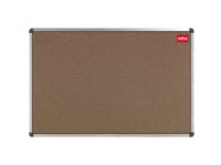 Prikbord Nobo 90x120cm Kurk Retailverpakking