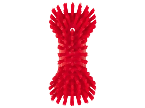 Vikan Hygiene extra grote handborstel extra harde vezels 230mm Rood