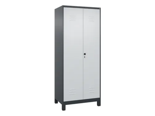 wasgoedverdeelkast,HxBxD 1950x800x500mm,vak B 400mm,draaigrendel