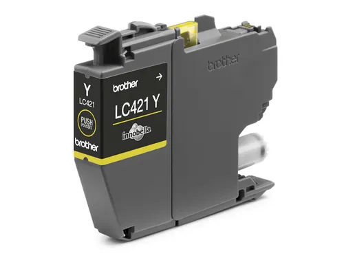 Inktcartridge Brother LC-421Y geel
