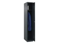 locker,HxBxD 1850x300x500mm,1vak,vak B 300mm,cil.-slot,staand op vloer