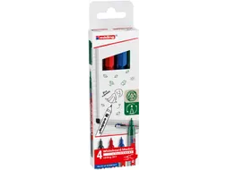 whiteboard marker E-361 assorti kleuren, blister van 4 stuks