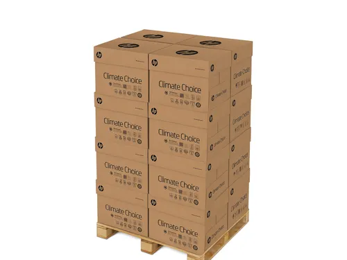 Kopieerpapier HP Climate Choice A4 80 gram wit Halve Pallet