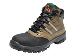 Chaussure de sécurité haute Emma Nestor S3 noir/marron XD-49