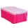 Opbergdoos 9 Liter Transparant Roze