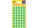 Etiquette Avery Zweckform 3012 Rond 8mm Vert 416 pcs