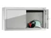 Armoire superposable,corps RAL7035,face avant RAL3003