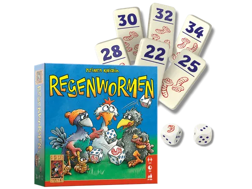 999Games dobbelspel Regenwormen 8+
