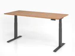 Elektrisch in hgte vst. zit-sta-bureau,HxBxD 640-1290x1800x800mm