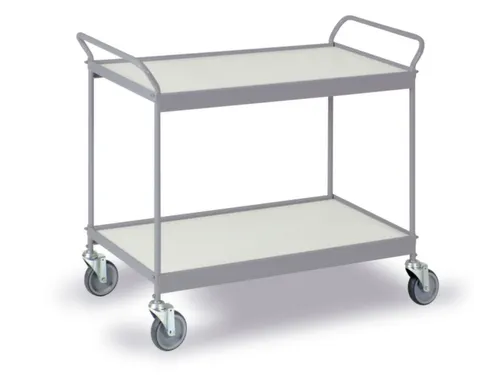 Universele Wagen 150kg Laadvl. Lxb 990x500mm 2 Etages Zilvergrijs