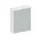 Schuifdeurkast 1540x1200x430mm Romp Wit Decor Front Lichtgrijs