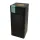 Afvalbak Blackline Blik/PET 105 liter Zwart
