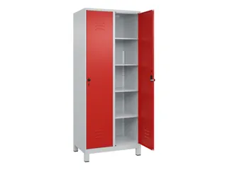 wasgoedverdeelkast,HxBxD 1950x800x500mm,vak B 400mm,draaigrendel - 2
