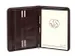 Conférencier Van der Spek 388 A4 zip cuir marron