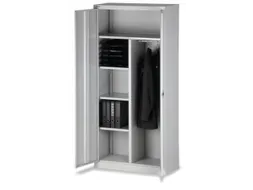 Garderobe-/-Ordnerkast Staalplaat 3 Puntsluiting Kledingstang