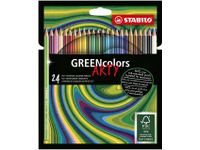 Kleurpotloden STABILO Greencolors 6019/24-1-20 etui à 24 stuks