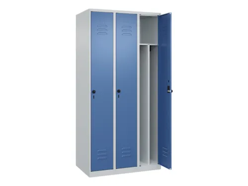 locker voor scheiding van kleding,HxBxD 1850x900x500mm,3vak