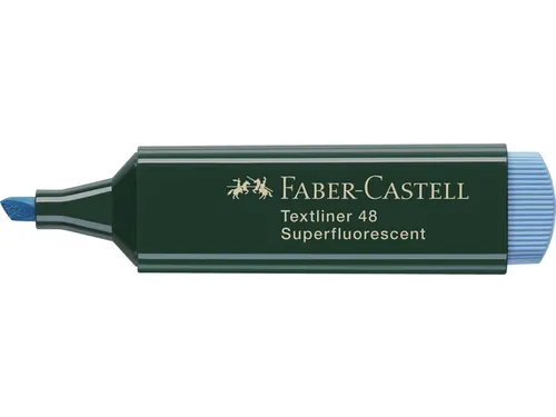 Markeerstift Faber-Castell 48 neon blauw