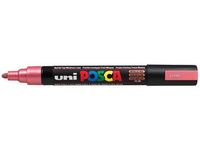 uni-ball Paint Marker waterbasis Posca rood metaal PC5M