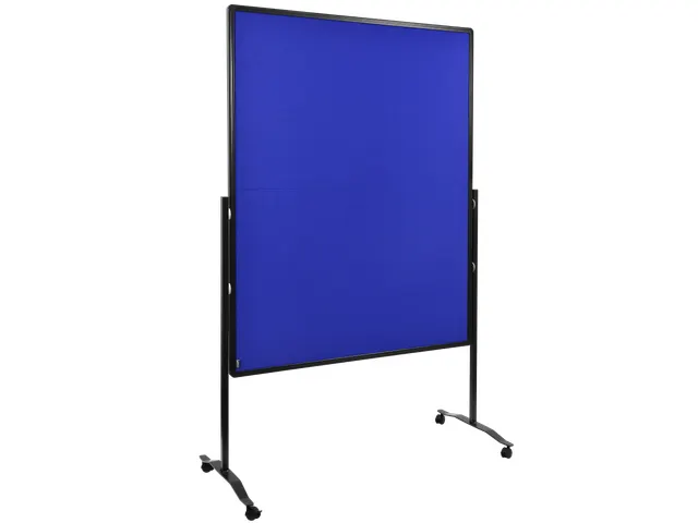 PREMIUM PLUS workshopbord inklapbaar 150x120cm marineblauw vilt