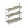Breedvakstelling Basisveld 2200x2200x650mm 3 Houten Legborden 600kg