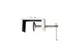 Beurswand-klem voor Wandverlichting max. 53mm Wit