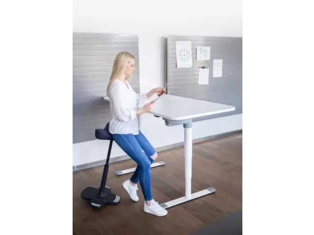 Siège Assis-Debout Siège-Selle Assise Polyester Noir