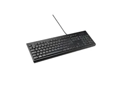 Kensington KB100 EQ toetsenbord Thuis/Werk USB QWERTY Brits Engels Zwa