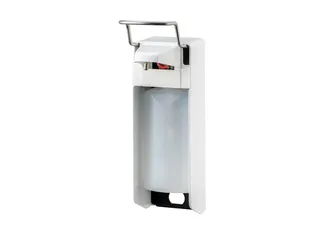 Zeep- & Desinfectiemiddeldispenser Wit 500 Ml Korte Beugel - 1