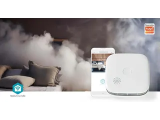 Rookmelder Nedis Smartlife Wifi 10 jaar sensor wit - 19