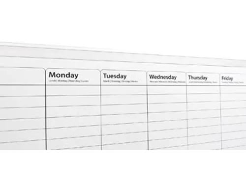 Magnetische Weekplanner 60x90cm