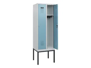 schoollocker,HxBxD 1950x600x500mm,2vak,vak B 300mm,cil.-slot - 1