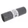 Afvalzak Cleaninq 60x80cm LDPE recycled T30 60 Liter trekband grijs