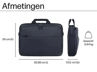 HP Everyday 14 inch laptoptas Grijs A08JVAA - 4