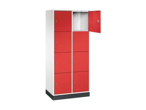 grootvolume-lockersysteem,HxBxD 1950x820x500mm,2x4vakken,cil.-slot