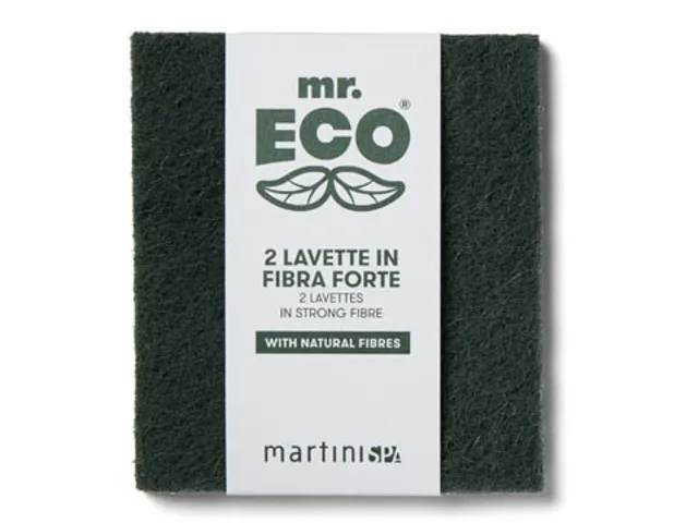 \Chiffon récurant recyclé Sisal Fibre PET 2 pièces