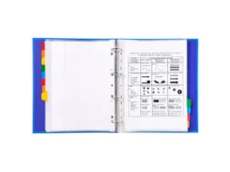Tabblad Karton 160 Gram A4 + index 12 tabs wit