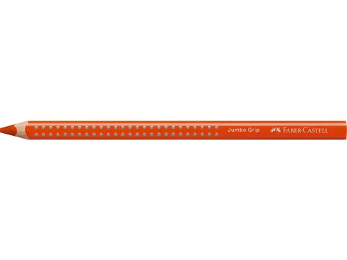 Kleurpotlood Faber-Castell Jumbo GRIP 15 cadmiumoranje donker