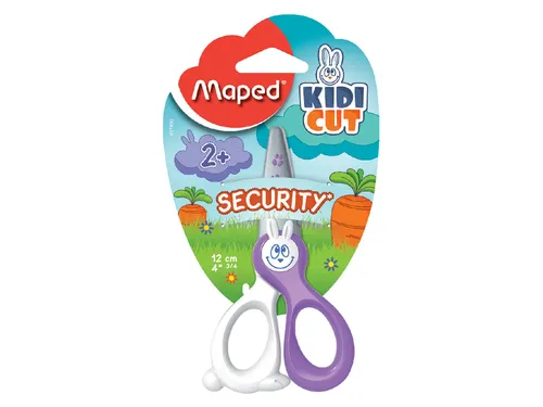 Kinderschaar Maped KidiCut 12cm assorti