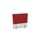 opzetpaneel,v. bureau,aanbouw achter,B 600mm,Bl-wit,BN4011-rood