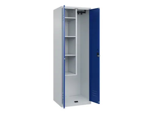 schoonmaakkast,HxBxD 1850x600x500mm,links 4vakken