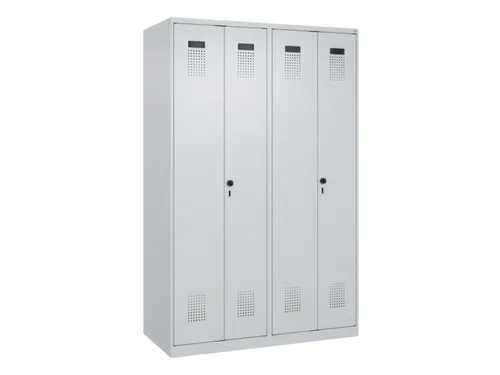locker voor scheiding van kleding,HxBxD 1850x1200x500mm,4vak