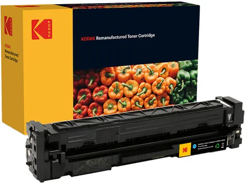 185H154137 Kodak Hp Cf541X Clj Pro Cartridge cyaan rebuilt 2500pag