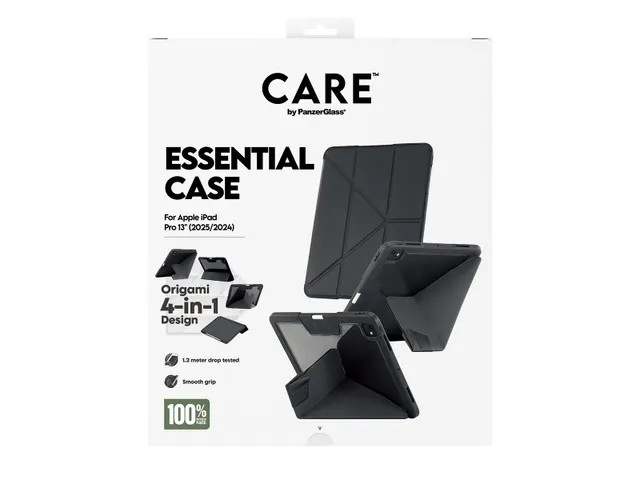 PanzerGlass CARE by by Essential Case Black iPad Pro 13 inch