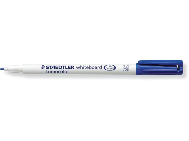 whiteboard pen Lumocolor 1mm blauw