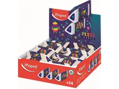 Gum Maped Pixel Party Pyramid display à 24 stuks