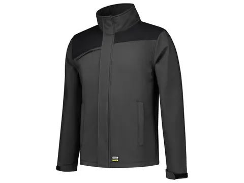 Tricorp Bicolor 402021 softshell, grijs/zwart, maat 8XL, per stuk